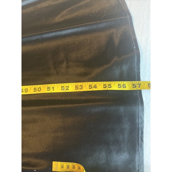 All That Jazz Dress Womens 11/12 Black Velvet Satin Maxi Formal Zip Y2K 90’s - Picture 9 of 9